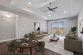 Magnificent one- and two-bedroom floor plans with 9' ceilings and private patio or balcony